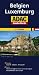 ADAC L�nderkarte Belgien, Luxemburg 1:250.000: Register: Legende, Citypl�ne, Orsregister. Karte: Sehensw�rdigkeiten, Natur- und Nationalparks, landschaftlich sch�ne Strecken