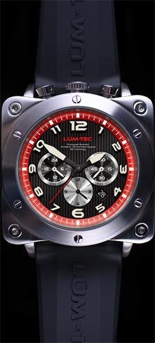 Lum-Tec Bull45 A11 Luminous Chronograph Watch Lum-Tec Bull45 A11 Luminous Chronograph Watch