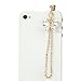 Mavis's Diary Bling Butterfly Dust Plug Earphone Jack Accessories,Cell Charms for iPhone 6 6S,iPhone 6 6S plus,iPhone SE 5 5S,iPad,iPod Touch,Samsung Galaxy, Samsung Note Series & Other 3.5mm Ear Jack