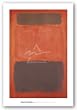 Brown and Black in Reds, 1957 by Mark Rothko 32.75"x21.5" Art Print Poster