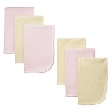 Gerber 6-pk. Burp Cloth - Pink