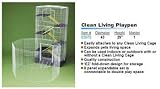 Clean Living Playpen White