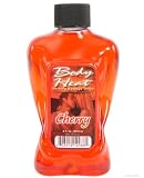 Body Heat Warming Massage Lotion,  Cherry
