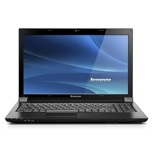  Lenovo B560 39,6 cm (15,6 Zoll) Notebook (Intel Pentium P6100, 2GHz, 4GB RAM, 500GB HDD, Intel 4500 HD, Win7 HP, DVD) schwarz 