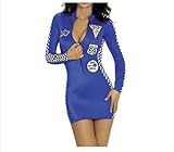 レースクイーン キャンギャル コスプレ 衣装 カラー:ブルー