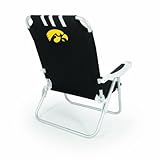 IMAGE OF NCAA Iowa Hawkeyes Monaco Folding Beach Chair