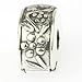 Beads Hunter Jewelry Clip Genuine Sterling Silver .925 (Flower Vine)