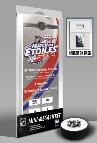 2009 NHL All-Star Game Mini-Mega Ticket - Canadiens