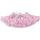 WIN　チュチュ スカート TUTU　大人気 ボリュームチュチュ コスチューム 発表会 ふわふわ　結婚式 TUTU ボリューム コスチューム 舞台衣装 チュチュ 発表会 ダンス (L, ピンク)