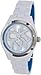 DKNY 3-Hand White/Blue Plastic Women's watch #NY8751A