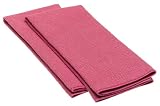  : DII Waffle Microfiber Dishtowel, Pink Grapefruit Set of 2