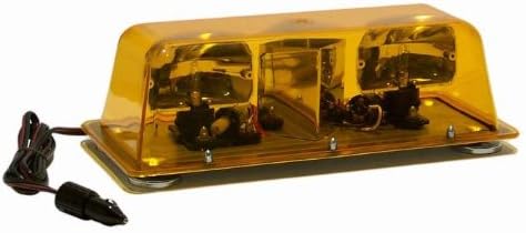 Star Dual Rotator Magnet Mount Mini Light Bar - Amber