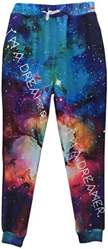 Azbro Women's Printed Sweatpants Back Pocket Casual Joggers Trousers