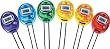 Accusplit Survivor II Cumulative Split Timing Stopwatch with Lanyard - Set of 6 - Rainbow Colors
