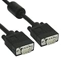 S-VGA Kabel, Inline®, 15pol HD St/St, schwarz, 5m