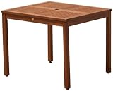 from Scancom UK Ltd Chichester Outdoor 4 Seater Dining Table with FSC Certified Eucalyptus Wood Model 1229800002