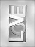 CK Products 7-1/2-Inch Love Candy Bar Chocolate Mold