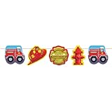 Creative Converting Firefighter Party Garland