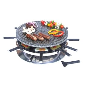 Andrew James Luxury Rustic Stone Raclette Grill