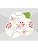 Vintage Floral with Buttons on Light Gray