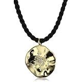 Joanna Laura Constantine Gold Disk with Crysta