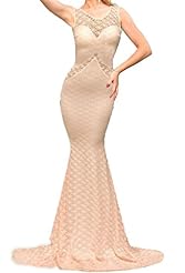Checkered Print Polyester/Spandex  Lace Ruched Mermaid Spring Summer Winter Sleeveless Evening Dress/Prom Dress/Maxi Dress  With a Bow(s)
