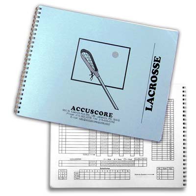 Accuscore Lacrosse Scorebook