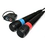 Mikrofone mit Adapter f�r Singstar kompatibel zu PS2/PS3/XBOX360 & Nintendo Wii
