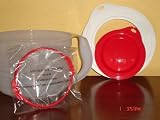 Tupperware Mix-n-store Plus Pitcher 2 Qt Chili Red