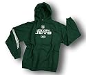 New York Jets NFL Mens Fleece Hoodie, Hooded Sweatshirt, Hunter Green