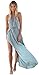 Genluna Women's Lower Chest Strap Fastening Dress