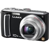 Electronics : Panasonic Lumix DMC-TZ5K 9MP Digital Camera with 10x Wide Angle MEGA Optical Image Stabilized Zoom (Black)
