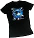Starfleet Vessels -- Star Trek Crop Sleeve Fitted Juniors T-Shirt