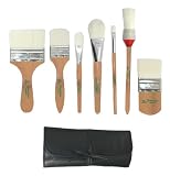 FantaSea 7 piece Synthetic Body Brush Set, 1 Set