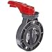 Hayward BYC Series PVC Butterfly Valve with Lever Handle, EPDM Liner, 2"