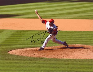 Francisco Rodriguez Signed Los Angeles Angels 8x10 Photo