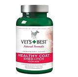 Veterinarians Best Healthy Coat Shed & Itch Relief Chewable Tablets, 50 Count