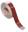 Grote Conspicuity Tape ALTERNATING 7" SILVER/11" RED 2" x 150' Roll