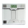 Elite Home Electronic Personal Bathroom Scale with Memory - Clear