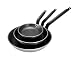 De Buyer, Choc Aluminium, Round Frypan, 32x4,4 cm