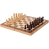 Kangaroo's Folding Wooden Chess Set With Magnet Closure