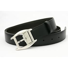 Buy Cartier - Tortue Buckle Black Brown Reversible Belt by Cartier