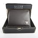 Guess Mesa Men's Dark Brown Passcase Billfold