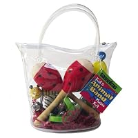 Toys and Games: Toy Musical Instruments incl. Animal Castanet, Animal Bells, Fish Noisemaker, Ladybug Maracas, and Zebra Clapper.