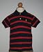 Polo Ralph Lauren Boys Short Sleeve Striped Polo Shirt with Polo Pony Logo
