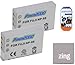 Pack Of 2 Replacement NP-95 Batteries for Fujifilm FinePix X100 X100S X-S1 Digital Camera Battery + More