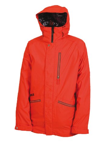 Nitro Snowboards Herren Funktionsjacke WHITE RIOT, red, M, 1111-872709 Preisvergleich
