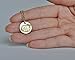 HUAN XUN Stainless Steel Initial Necklace Best Friend Necklaces for Girls, 16