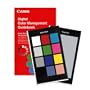 Canon "Digital Color Management Guidebook" Book with portable Color Chart and Gray Card - for users of Canon EOS Digital SLR Cameras including Digital Rebel and a Canon Pixma Pro Printer such as the PIXMA