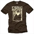 Charles Darwin T-Shirt EVOLUTION braun Gr��e S-XXL